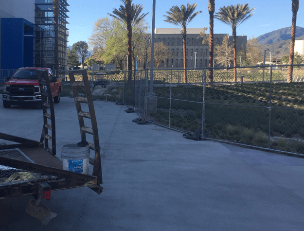 temporary chain link fencing rental
